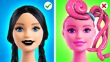Epic Makeover - Mommy Long Legs To Wednesday Adams! Poppy Playtime, TikTok Beauty Gadgets by Woosh!