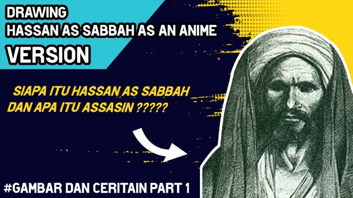 kali ini mau gambarin Hassan as sabbah berserta Lore nya ya.. jangan lupa like dan follow yang !!!