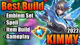 KIMMY BEST BUILD 2022 | TOP 1 GLOBAL KIMMY BUILD | KIMMY - MOBILE LEGENDS | MLBB