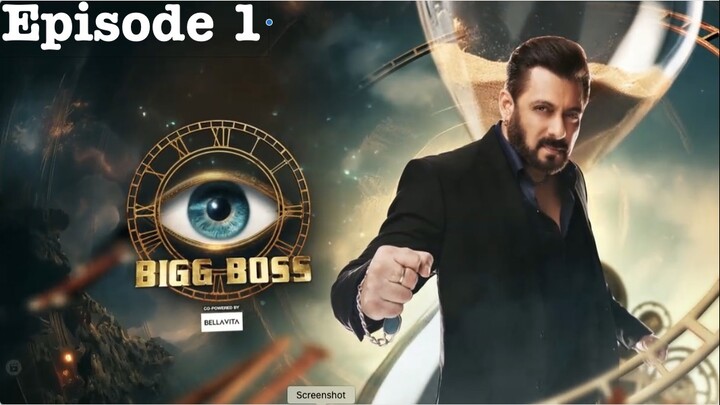 Bigg Boss | 2024 | Season 18 | Episode 01 | princess_inaayah | Hindi HD |