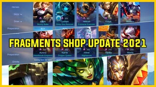 Fragments Shop Update and Upcoming Updates | Mobile Legends