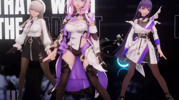 【崩坏三MMD】崩坏里三个最性感的女人跳舞，你喜欢吗？【The Baddest-kda】