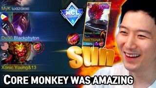 Troll Solo MCL!! Sun was a good pick!  | Mobile Legends