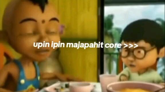 Upin Ipin grafik Maja pahit