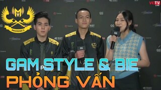 Bảo Ngọc Phỏng Vấn Style & Bie Sau Chức Vô Địch Của GAM Esports vs Sai Gon Buffalo