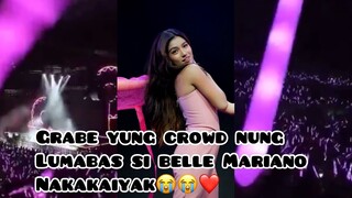 GRABE YUNG CROWD NUNG LUMABAS SI BELLE MARIANO NAKAKAIYAK😭😭😭