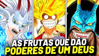 AS 8 AKUMA NO MI TÃO PODEROSAS QUE DÃO PODERES DE UM DEUS - TODAS ZOANS MÍTICAS EXPLICADAS ONE PIECE