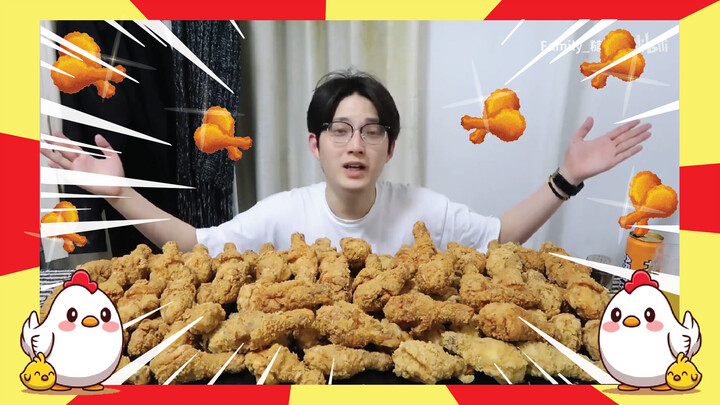 Late night snacks!!! Fried chicken! The last fried chicken this year~~