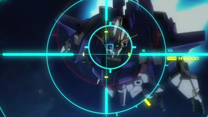 [Gundam] Even the divine suit is useless! A machine that uses real bullets requires a very high comb