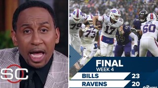 'He' is the best guy' - ESPN Stephen A. effusive in praise Josh Allen lead Bills beat Ravens 23-20