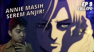 Annie VS Mikasa!!! Attack On Titan Season 4 Part 2 Episode 9 Sub Indoneisa Reaction