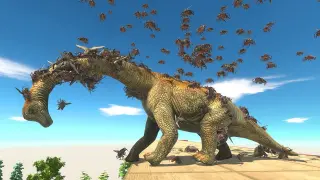 Only the Fastest Will Run Away from Swarm - Animal Revolt Battle Simulator