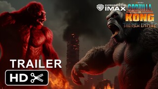 GODZILLA x KONG : The New Empire (2024) - First Trailer | Warner Bros