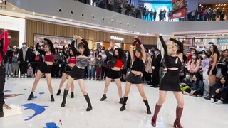 [ODP] Random Dance Beijing Roadshow HyunA REMIX all members dance together | Hardcore support is ove