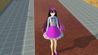 Escape from stealth giant parkour, sakura campus simulator