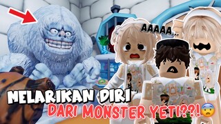 DIKEJAR MONSTER..!??😰 Melarikan Diri dari Yeti’s Ice Village Obby! | Roblox Indonesia 🇮🇩 |