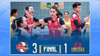 PVL 2022 | CIGNAL HD DEFEATED F2 LOGISTICS | GAME HIGHLIGHTS