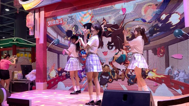 Guangzhou Pazhou Firefly Comic Exhibition 29th Paper Realm Brawl Booth JK Uniform House Dance