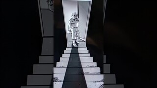 Escape Game_1 silent Horror Evil Comic #darkbox #silenthorrorstory #shorts #comic #manhwa #viral