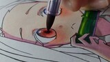 Vẽ một cái bằng bút: Thanh Gươm Diệt Quỷ 米豆子
