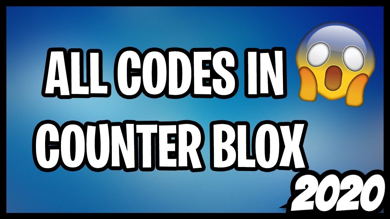 Roblox Counter Blox: Reimagined New Codes! 2022 November - BiliBili