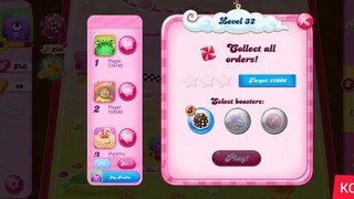 CANDY CRUSH SAGA LEVEL 32 (NEW VERSION)