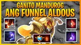 FUNNEL ALDOUS ni SAITAMA, NANDUROG SA RANK GAME (TOP 1 ALDOG) | Mobile Legends