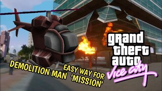 GTA VICE CITY ORIGINAL COPY EASY WAY TRICKS FOR DEMOLITION MAN (MISSION)ANDROID GAMES