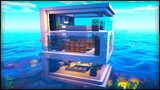 Minecraft: Underwater Modern House | How to build a Modern House in Minecraft Tutorial