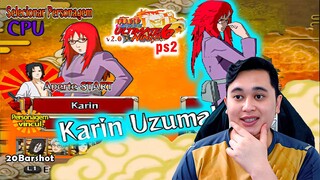 REVIEW KARIN UZUMAKI DARI TEAM TAKA CUY!! - Naruto Ultimate Ninja 6 ps2 (mod)