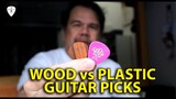 Guitar Picks Comparison - Wood vs Plastic | Edwin-E