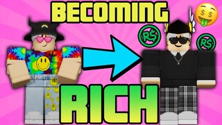 Becoming a rich roblox player for a day