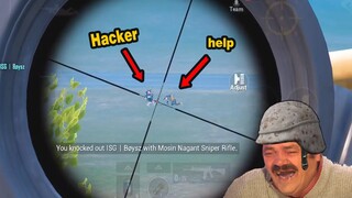 PUBG FUNNY MOMENTS 😱😱😱 I meet an IMMORTAL HACKER