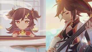 [原神]原神角色小时候与长大后对比 看看你最喜欢哪个？