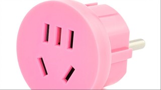 AU/CN to EU travel adapter