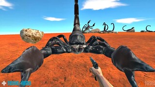 How Long Can i Survive in Desert with Vicious Scorpions. Animal Revolt Battle Simulator