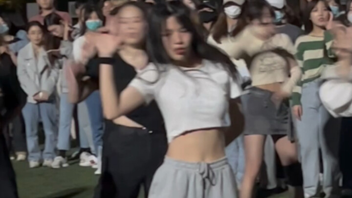 The first time a social phobic participated in a random dance on campus...