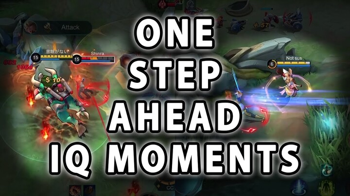 (OSA) ONE STEP AHEAD MOMENTS | Mobile Legends