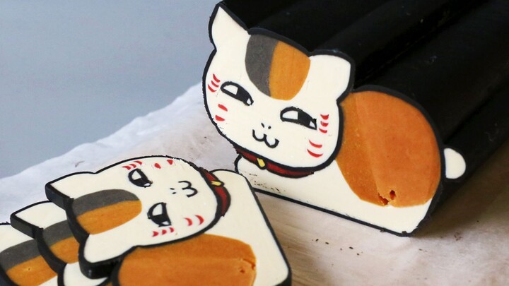Membuat roti berbentu kucing dari animasi "Buku Persahabatan Natsume"!