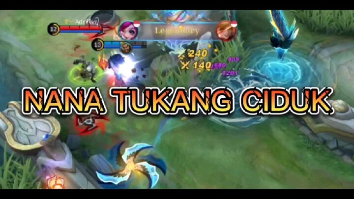 SEKALI COMBO MUSUH LANGSUNG HILANG "NANA ASASIN KAH?" (SETELAH DI REVAMP MOONTON)