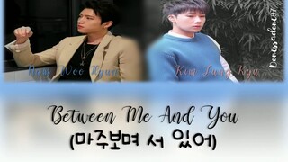 Kim Sung Kyu (김성규) & Nam Woo Hyun (남우현) - Between Me and You (마주보며 서있어) [Lyrics & Engsub]