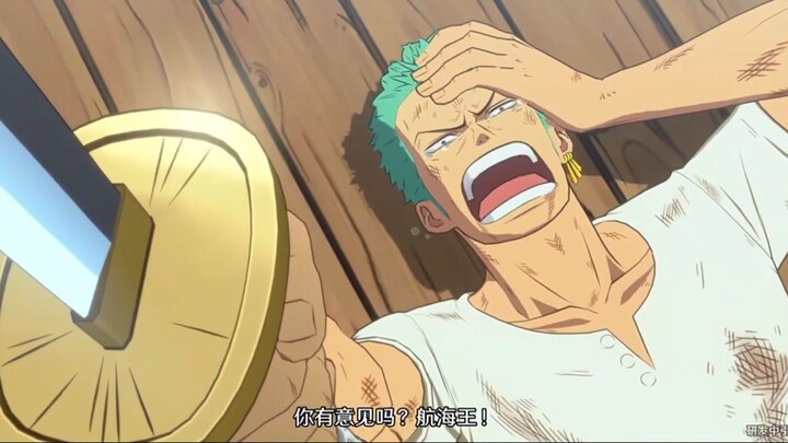 Janji Zoro Kepada Luffy Tidak Akan Kalah Sampai Menjadi Pendekar Pedang Terhebat di Dunia - Onepiece