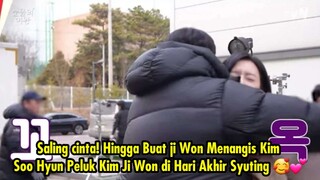 Bukti Saling cinta! Hingga Buat ji Won Menangis Kim Soo Hyun Peluk Kim Ji Won di Hari Akhir Syuting