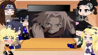 Naruto and his friends react to sakura AMV and tik toks part 2 ✨ (read description)