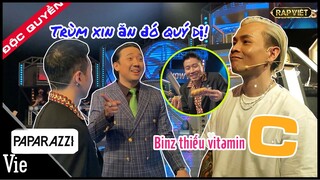 Karik bị Trấn Thành tố xin ăn liên tục, ghẹo Binz thiếu vitamin "C" | HẬU TRƯỜNG RAP VIỆT MÙA 2