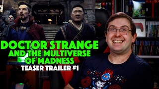 REACTION! Doctor Strange in the Multiverse of Madness Teaser Trailer #1 Benedict Cumberbatch Marvel