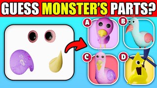 Guess the MONSTER'S BODY PARTS | RAINBOW FRIENDS + GARTEN OF Banban Chapter 4 (ROBLOX QUIZ)