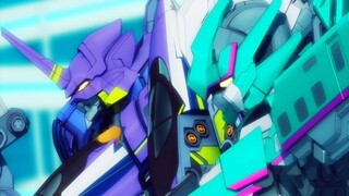 [Acg] Classic mecha wars IN episode Shinkansen transforming robot episode The 500 TYPE EVA is coming