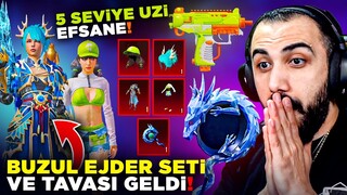 YENİ DESTANSI BUZUL EJDER SETİ VE BUZUL TAVA GELDİ!! 😱 5 SEVİYE AŞIRI UCUZ UZİ | PUBG MOBILE