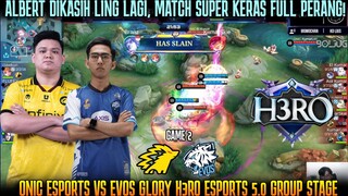 47 KILL!MATCH KERAS SUPER SENGIT SALING COMEBACK! GAME 2 EVOS GLORY VS ONIC | H3RO ESPORTS 5.0